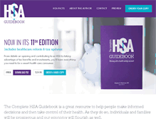 Tablet Screenshot of hsaguidebook.com